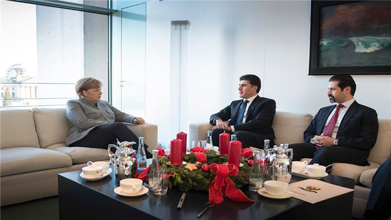 آنگلا مرکل از حقوق قانونی اقلیم کردستان حمایت می‌کند